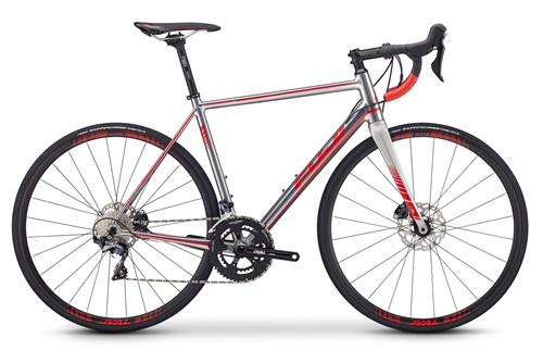 Bicycle Fuji ROUBAIX 1.3 D 52cm 2019 Polished Silver/Red